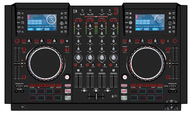 Numark NV 2 Skin Carbon